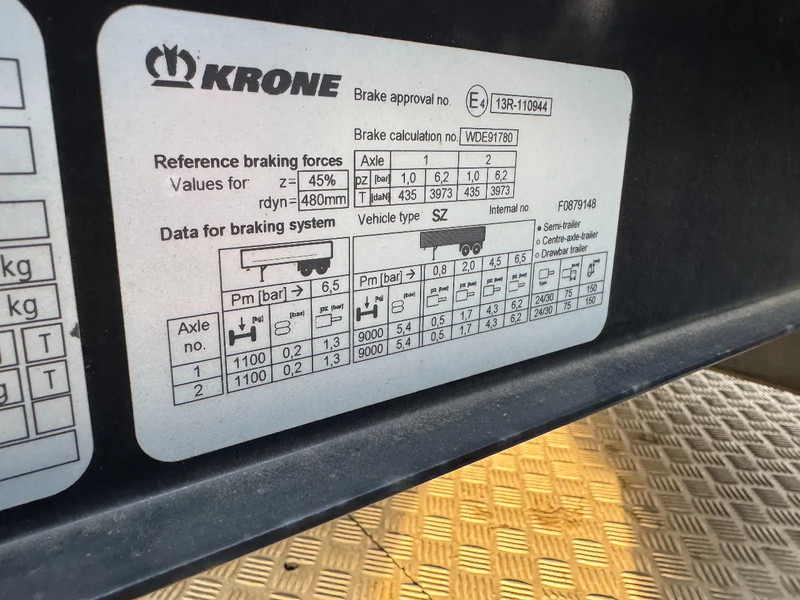Locação de Krone SZ - 2 AXLE BPW + STEERING + ZEPRO Z 2500-150 MA LIFT Krone SZ - 2 AXLE BPW + STEERING + ZEPRO Z 2500-150 MA LIFT: foto 13 Locação de Krone SZ - 2 AXLE BPW + STEERING + ZEPRO Z 2500-150 MA LIFT Krone SZ - 2 AXLE BPW + STEERING + ZEPRO Z 2500-150 MA LIFT: foto 13