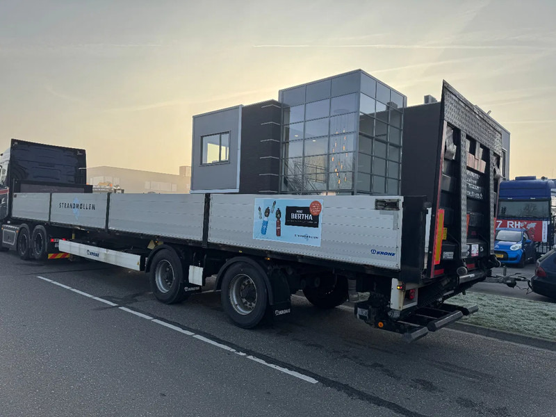 Krone SZ - 2 AXLE BPW + STEERING + ZEPRO Z 2500-150 MA LIFT - Semi-reboque plataforma/ Caixa aberta: foto 4 Krone SZ - 2 AXLE BPW + STEERING + ZEPRO Z 2500-150 MA LIFT - Semi-reboque plataforma/ Caixa aberta: foto 4
