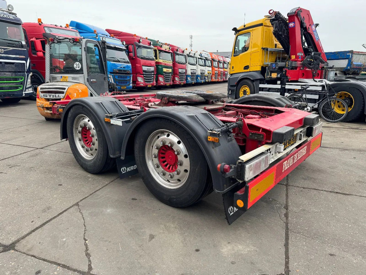 Krone ZZ 2X SAF AXLE UITSCHUIFBARE AANSLUITING - Reboque dolly: foto 3 Krone ZZ 2X SAF AXLE UITSCHUIFBARE AANSLUITING - Reboque dolly: foto 3