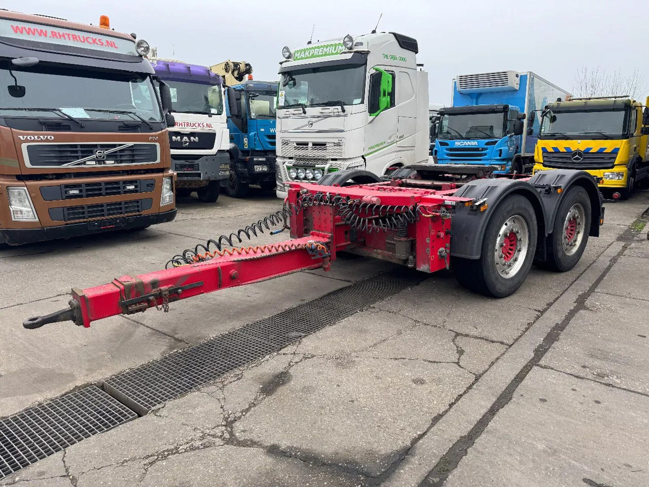 Krone ZZ 2X SAF AXLE UITSCHUIFBARE AANSLUITING - Reboque dolly: foto 1 Krone ZZ 2X SAF AXLE UITSCHUIFBARE AANSLUITING - Reboque dolly: foto 1
