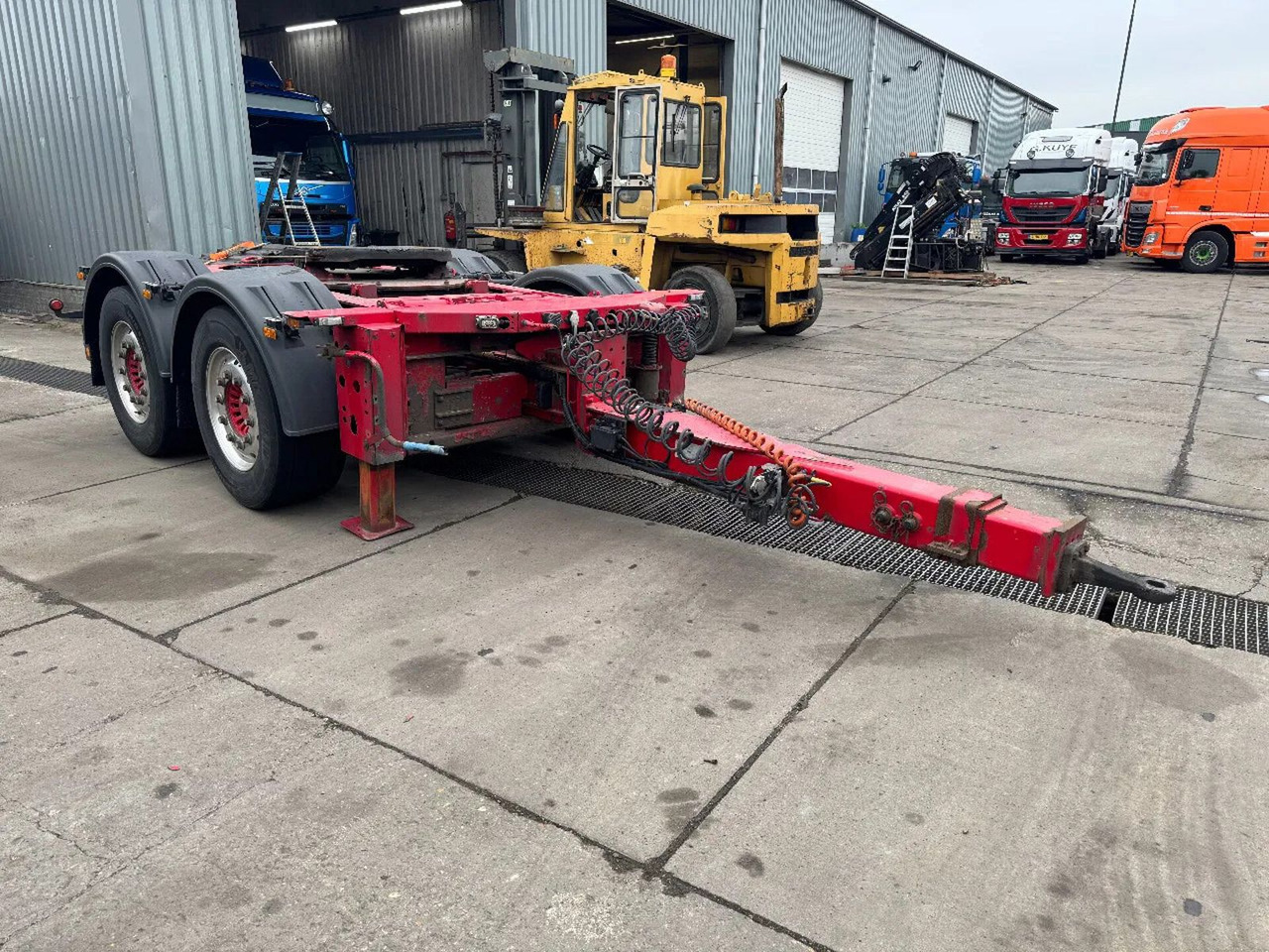 Krone ZZ 2X SAF AXLE UITSCHUIFBARE AANSLUITING - Reboque dolly: foto 3 Krone ZZ 2X SAF AXLE UITSCHUIFBARE AANSLUITING - Reboque dolly: foto 3
