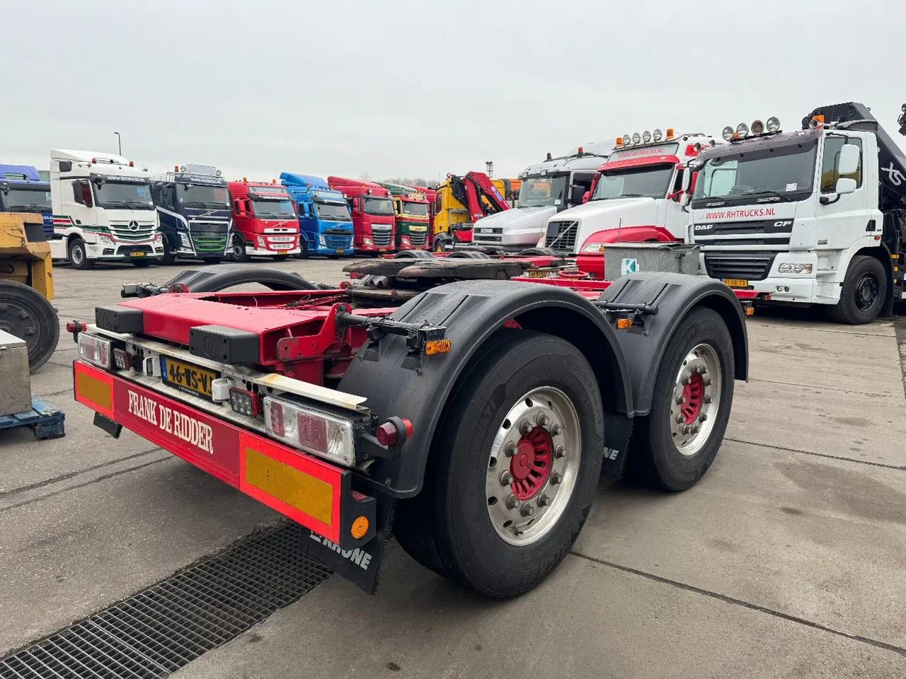 Krone ZZ 2X SAF AXLE UITSCHUIFBARE AANSLUITING - Reboque dolly: foto 4 Krone ZZ 2X SAF AXLE UITSCHUIFBARE AANSLUITING - Reboque dolly: foto 4