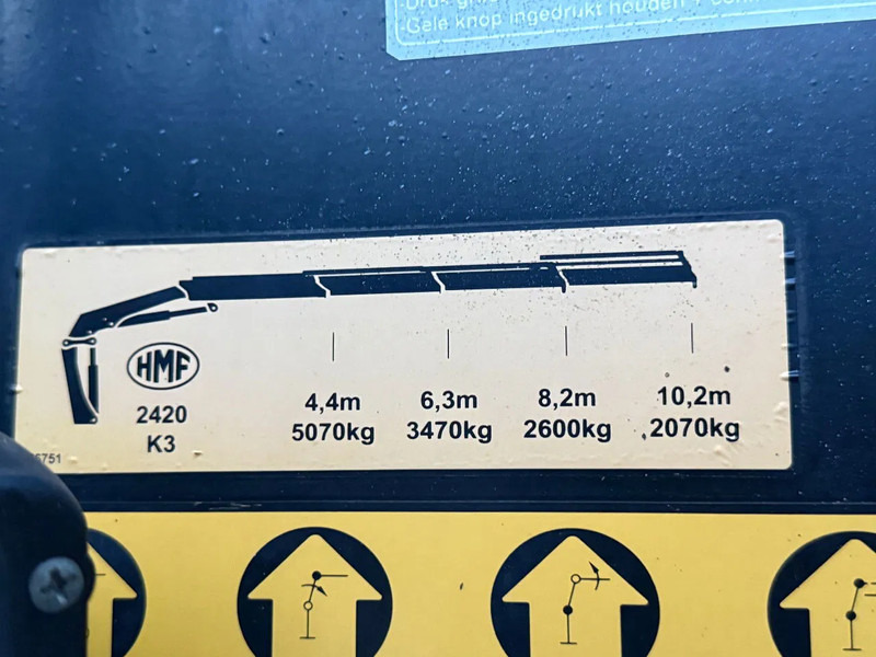 MAN TGS 35.480 8X4 + HMF 2420-K3 REMOTE + TIPPER - Caminhão grua: foto 5 MAN TGS 35.480 8X4 + HMF 2420-K3 REMOTE + TIPPER - Caminhão grua: foto 5