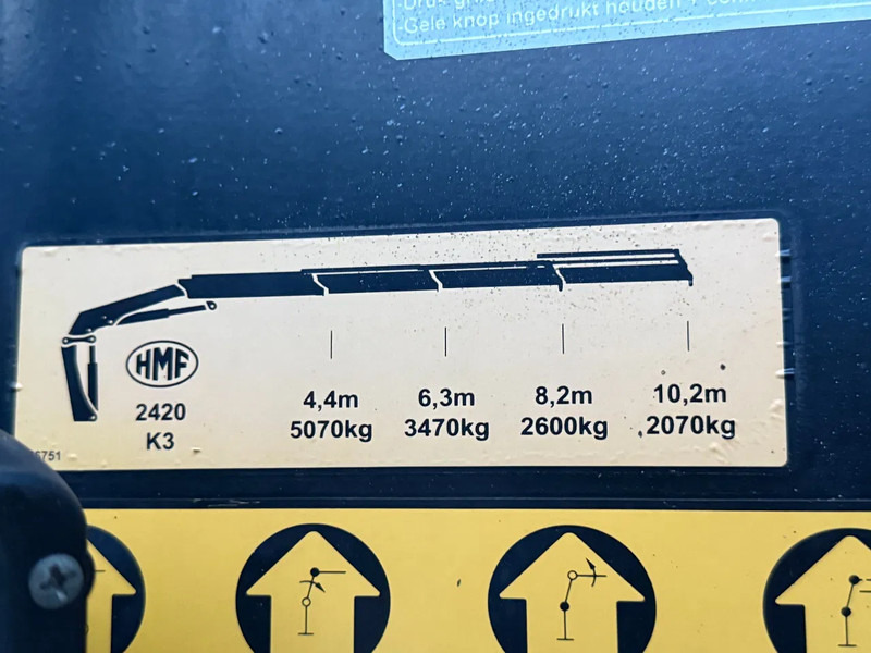 MAN TGS 35.480 8X4 + HMF 2420-K3 REMOTE + TIPPER - Caminhão basculante, Caminhão grua: foto 5 MAN TGS 35.480 8X4 + HMF 2420-K3 REMOTE + TIPPER - Caminhão basculante, Caminhão grua: foto 5