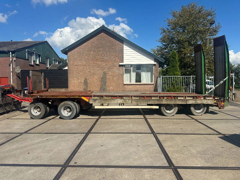 Nooteboom 4 ASSIGE BLADGEVEERD HYDRAULISCHE KLEPPEN - Reboque baixa: foto 1 Nooteboom 4 ASSIGE BLADGEVEERD HYDRAULISCHE KLEPPEN - Reboque baixa: foto 1