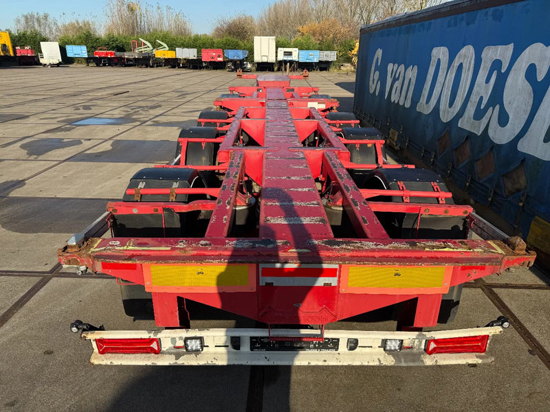 Nooteboom CT-53-04D + CT-26-01,COMBITRAILER 2x20-30-40-45ft HC, 3 X LIFT 2 X STUUR TUV TILL 08-03-2026 - Semireboque transportador de contêineres/ Caixa móvel: foto 3 Nooteboom CT-53-04D + CT-26-01,COMBITRAILER 2x20-30-40-45ft HC, 3 X LIFT 2 X STUUR TUV TILL 08-03-2026 - Semireboque transportador de contêineres/ Caixa móvel: foto 3