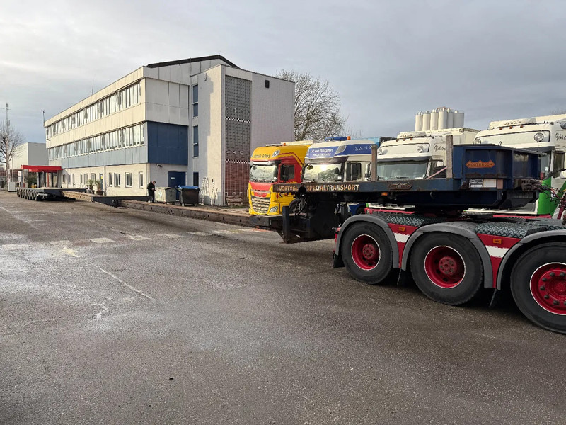 Nooteboom MC0 105-08V, 2 EXTENDABLE 12.35 + 12,05 8 AXLE, 2 LIFT AXLES, 7 AXLE STEERING, REMOTE CONTROLE - Semireboque baixa: foto 1 Nooteboom MC0 105-08V, 2 EXTENDABLE 12.35 + 12,05 8 AXLE, 2 LIFT AXLES, 7 AXLE STEERING, REMOTE CONTROLE - Semireboque baixa: foto 1