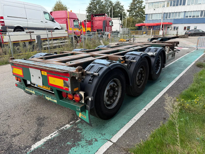 Pacton MULTICHASSIS - 3x EXTENDABLE! - Semireboque transportador de contêineres/ Caixa móvel: foto 4 Pacton MULTICHASSIS - 3x EXTENDABLE! - Semireboque transportador de contêineres/ Caixa móvel: foto 4