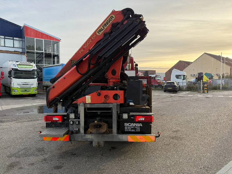 Caminhão grua Scania G370 4X4 EURO 6 + 3-SIDE TIPPER + PALFINGER PK9002 + REMOTE: foto 13