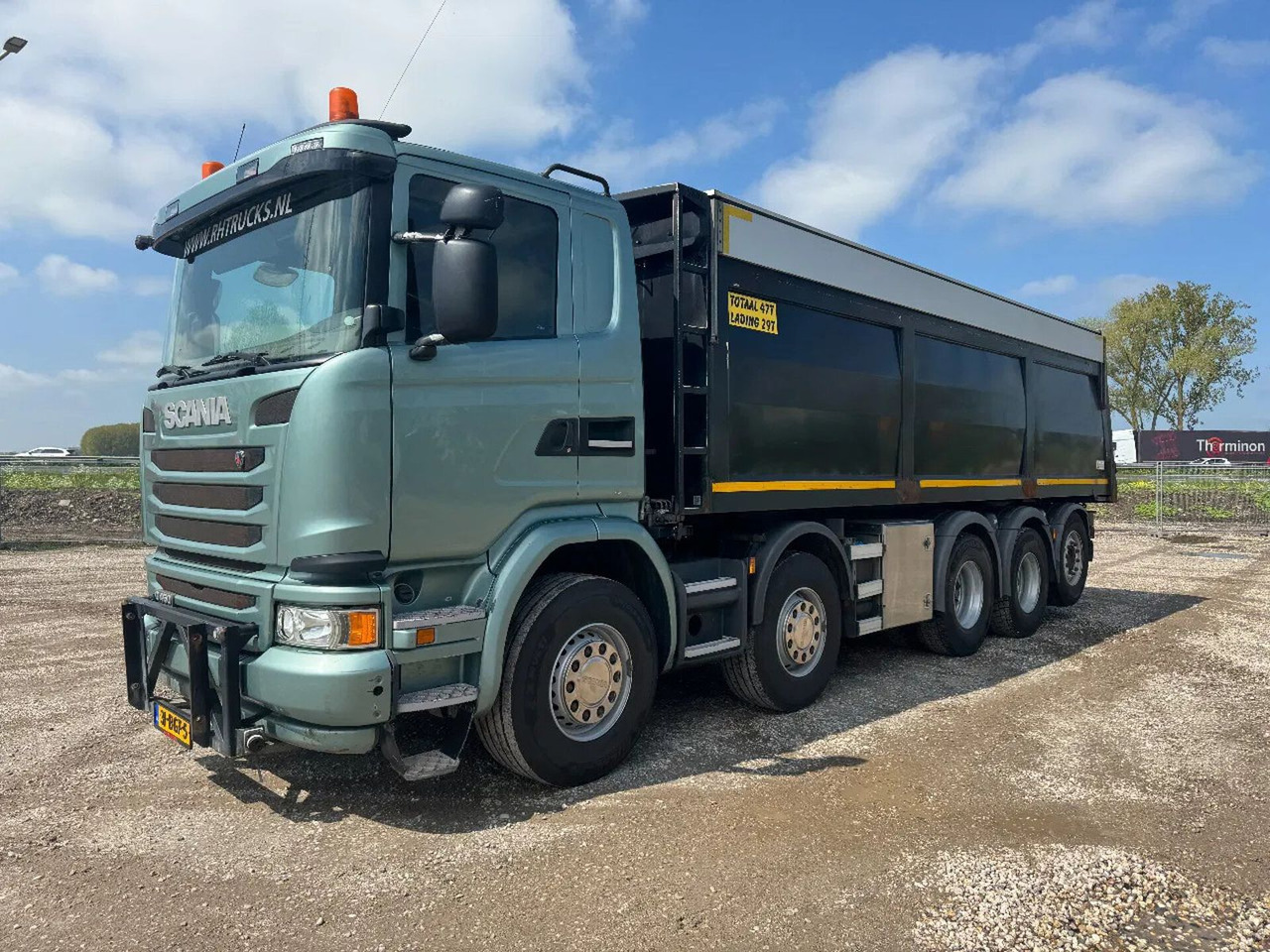Caminhão basculante Scania G450 10X4 3 UNITS VAKO KIPPER EURO 6: foto 13