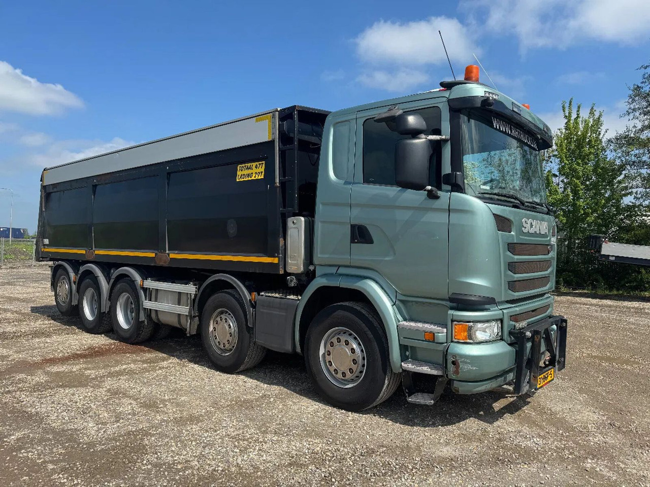 Caminhão basculante Scania G450 10X4 3 UNITS VAKO KIPPER EURO 6: foto 15
