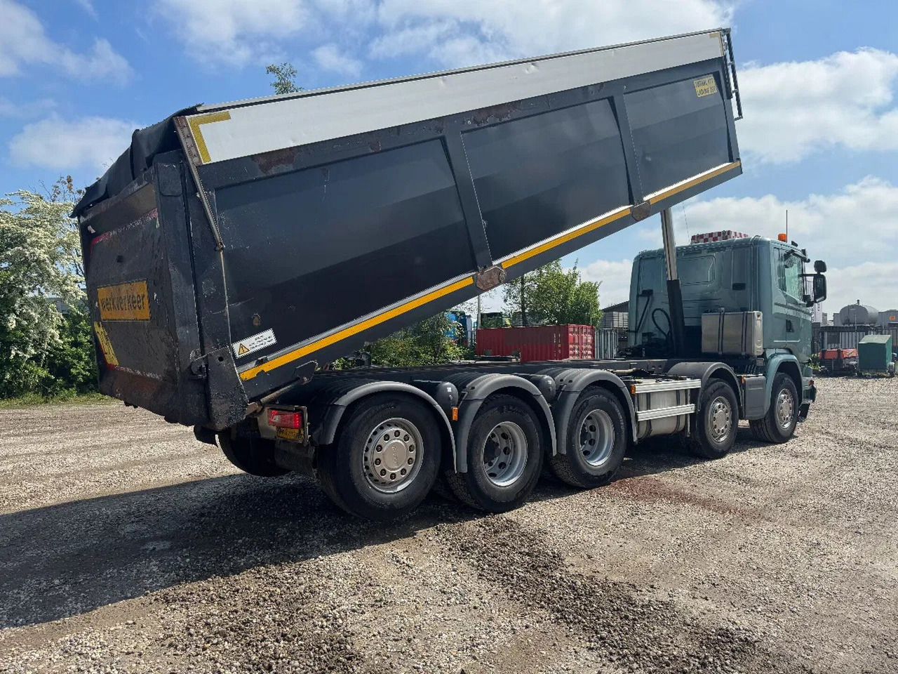 Caminhão basculante Scania G450 10X4 3 UNITS VAKO KIPPER EURO 6: foto 9