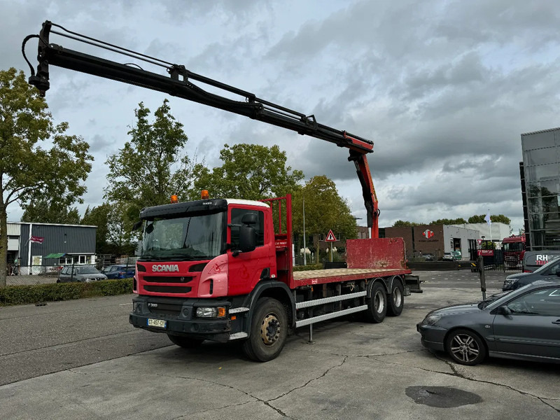 Scania P360 6X4 PALFINGER PK 20001-K + REMOTE CONTROL EURO 5 - Camião de caixa aberta/ Plataforma, Caminhão grua: foto 1 Scania P360 6X4 PALFINGER PK 20001-K + REMOTE CONTROL EURO 5 - Camião de caixa aberta/ Plataforma, Caminhão grua: foto 1