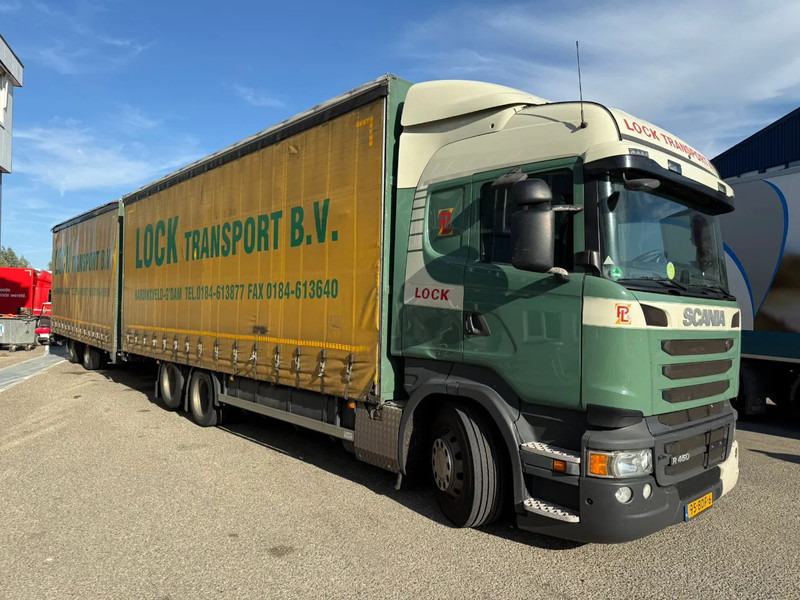 Scania R450 6X2 + DRACO AANHANGER 2010 TUV TILL 17-08-2026 - Caminhão com lona: foto 4 Scania R450 6X2 + DRACO AANHANGER 2010 TUV TILL 17-08-2026 - Caminhão com lona: foto 4