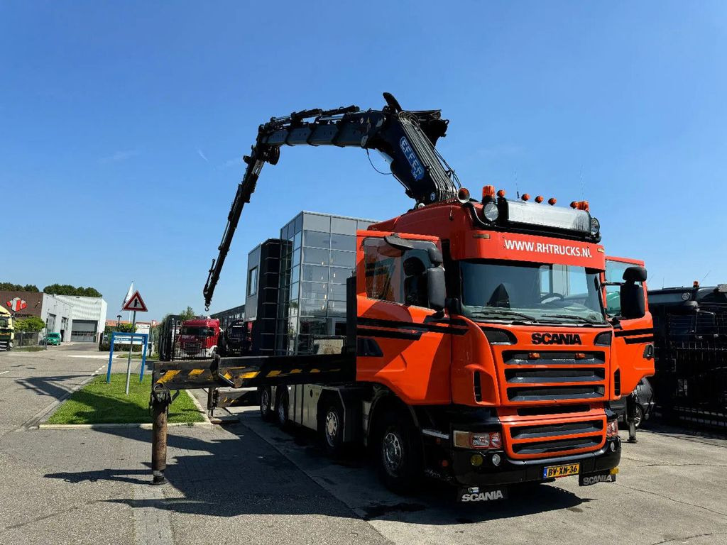 Scania R560 V8 8X2 + EFFER CRANE 1550 6S + FLYJIP 6XHYD - Caminhão grua: foto 3 Scania R560 V8 8X2 + EFFER CRANE 1550 6S + FLYJIP 6XHYD - Caminhão grua: foto 3