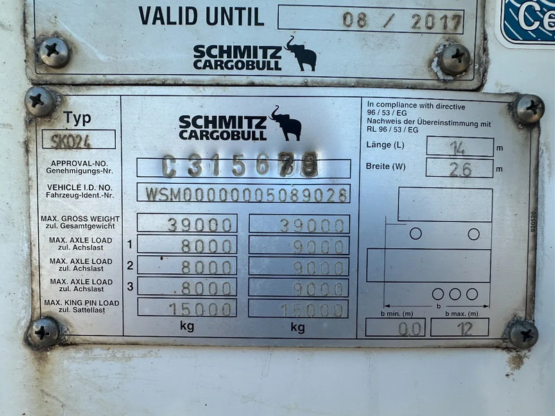 Semireboque frigorífico Schmitz Cargobull PRICES FROM €6950 TO €9950,- 40 X CARRIER 1850 MT D/E SAF AXELS: foto 15 Semireboque frigorífico Schmitz Cargobull PRICES FROM €6950 TO €9950,- 40 X CARRIER 1850 MT D/E SAF AXELS: foto 15