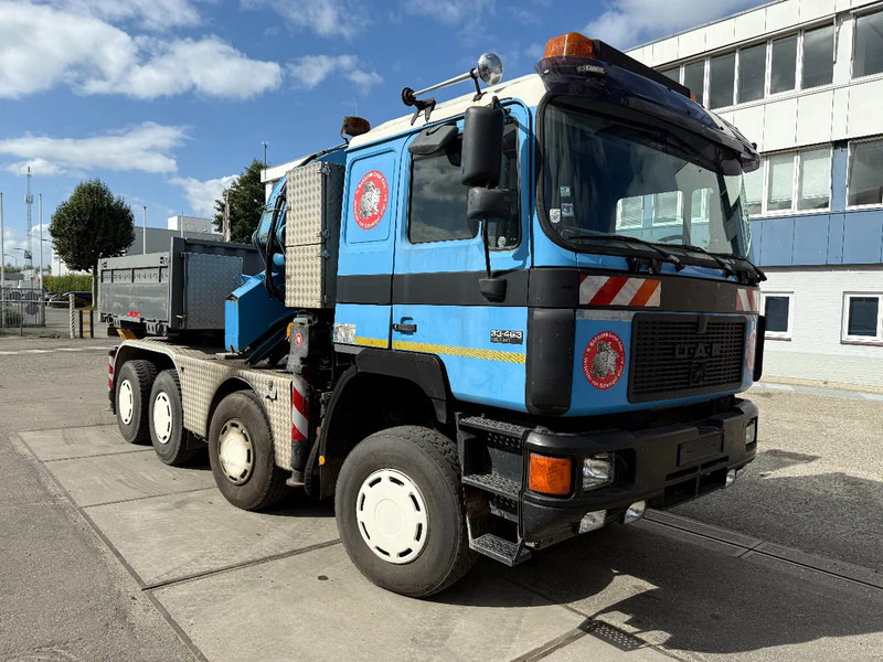 Tractor MAN 33.463 33-463 8x4 met 62 effer kraan 6x uitschuifbaar: foto 15