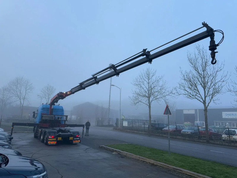 Scania P450 6X2 - EURO 6 + HMF 2620-K5 + REMOTE + LIFT AXLE - Tractor: foto 5 Scania P450 6X2 - EURO 6 + HMF 2620-K5 + REMOTE + LIFT AXLE - Tractor: foto 5