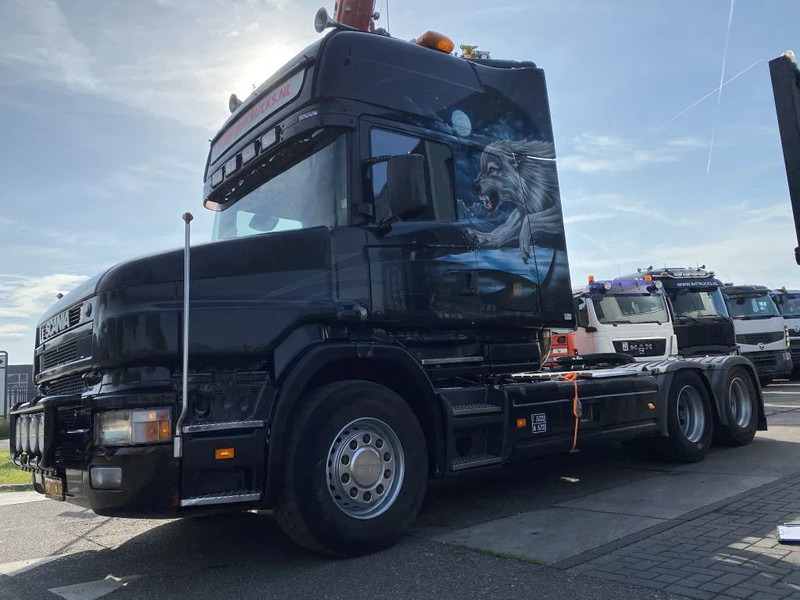 Scania T164-580 V8 6X2 + RETARDER + KIEPHYDRAULIEK - EURO 3 - MANUAL GEAR - Tractor: foto 5 Scania T164-580 V8 6X2 + RETARDER + KIEPHYDRAULIEK - EURO 3 - MANUAL GEAR - Tractor: foto 5