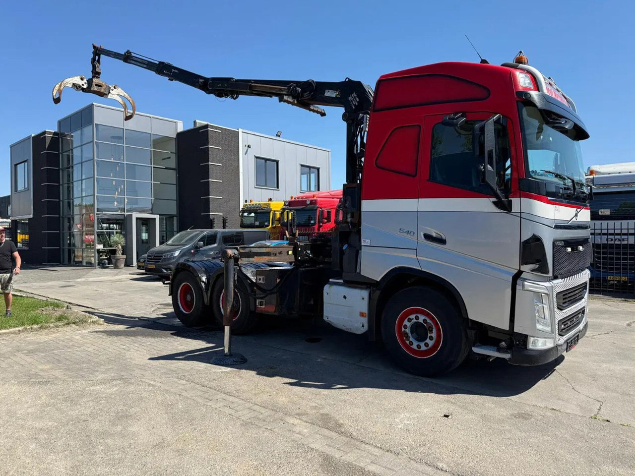 Volvo FH 540 6X4 - EURO 6 + PALFINGER EPSILON S260Z96 - Tractor: foto 3 Volvo FH 540 6X4 - EURO 6 + PALFINGER EPSILON S260Z96 - Tractor: foto 3