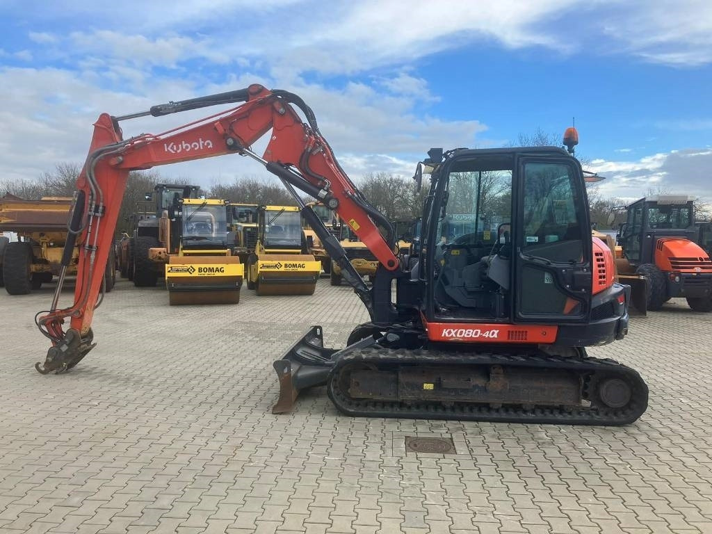 Kubota KX 080-4 Zentralschmierung - Mini escavadeira: foto 1 Kubota KX 080-4 Zentralschmierung - Mini escavadeira: foto 1