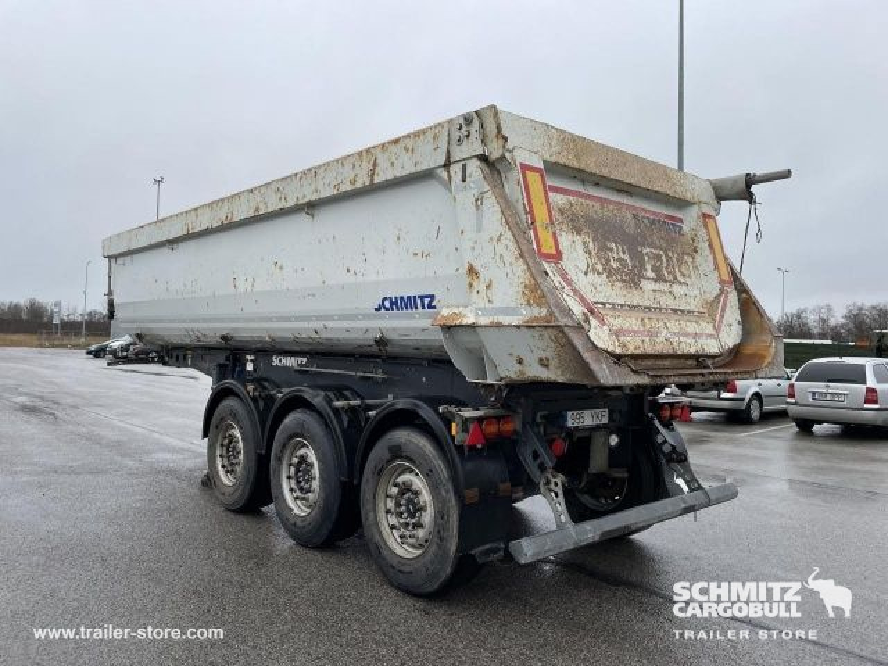 SCHMITZ Tipper Steel half pipe body 24m³ - Semireboque basculante: foto 1 SCHMITZ Tipper Steel half pipe body 24m³ - Semireboque basculante: foto 1
