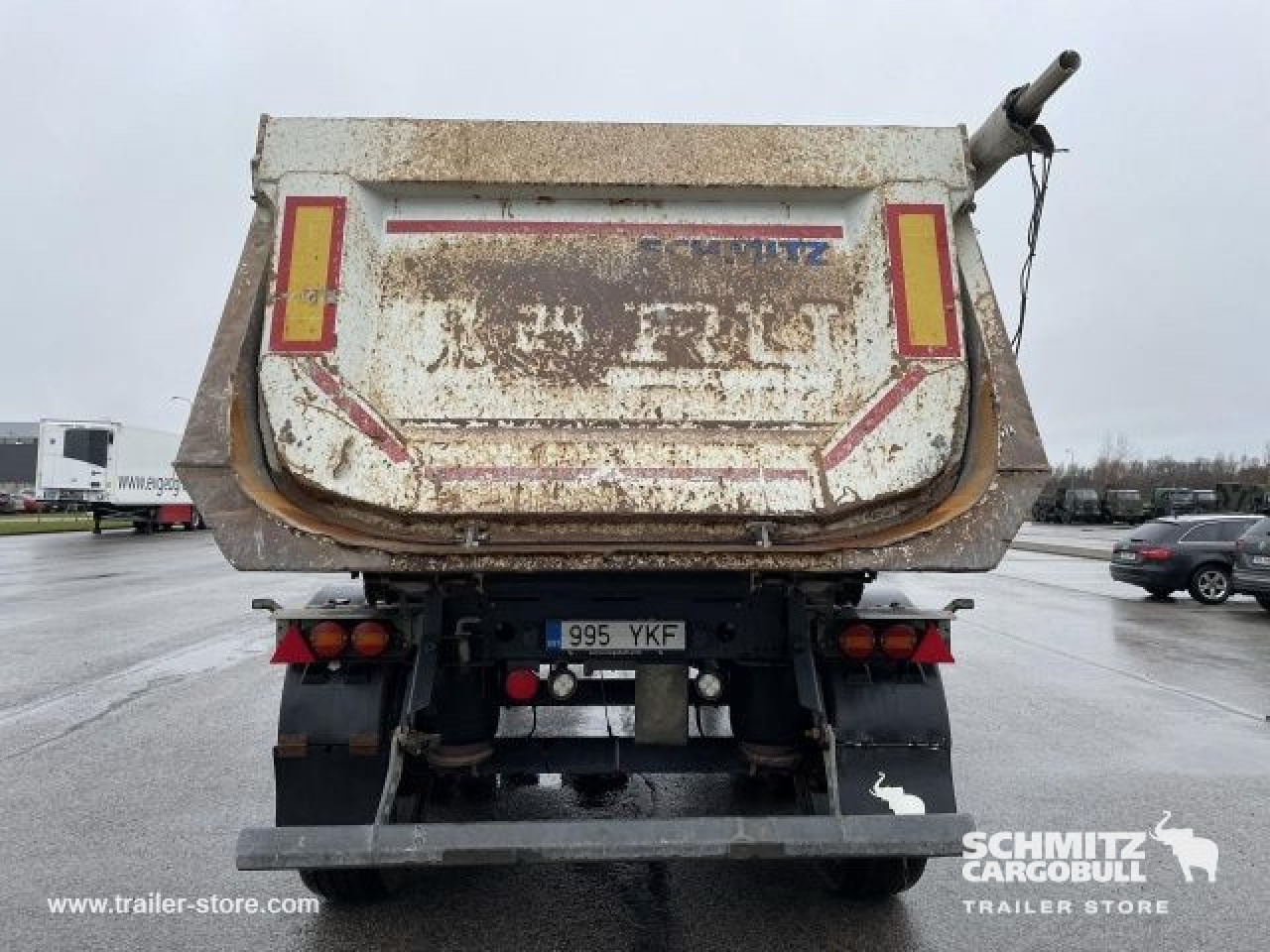 SCHMITZ Tipper Steel half pipe body 24m³ - Semireboque basculante: foto 4 SCHMITZ Tipper Steel half pipe body 24m³ - Semireboque basculante: foto 4