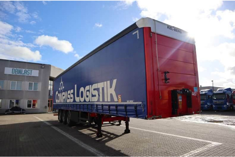KEL-BERG 34 pl. Curtainsider/Planenauflieger/Gardintrailer - Semi-reboque de lona: foto 2 KEL-BERG 34 pl. Curtainsider/Planenauflieger/Gardintrailer - Semi-reboque de lona: foto 2