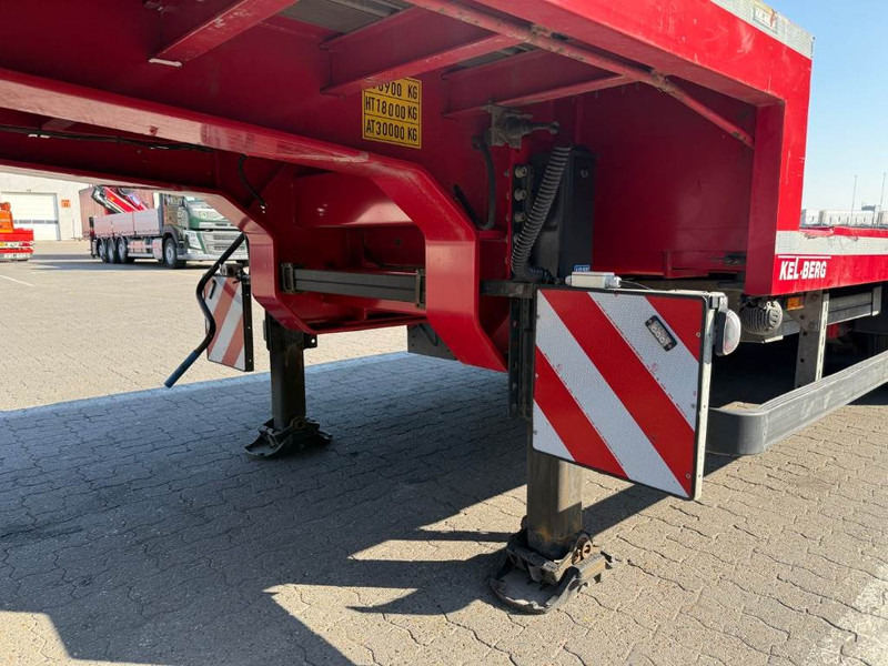 Semi-reboque plataforma/ Caixa aberta KEL-BERG 4-axle Step deck trailer/Nedbygget trailer: foto 13