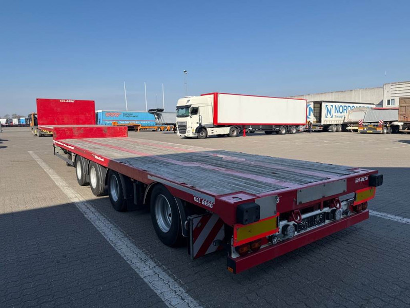 Semi-reboque plataforma/ Caixa aberta KEL-BERG 4-axle Step deck trailer/Nedbygget trailer: foto 9