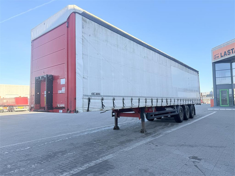 KEL-BERG Curtainsider / Planenauflieger / Gardin - Semi-reboque de lona: foto 1 KEL-BERG Curtainsider / Planenauflieger / Gardin - Semi-reboque de lona: foto 1