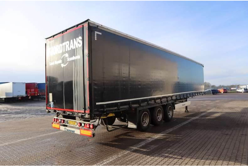 Krone 3-axle Curtainsider/Planenauflieger/Gardintrailer - Semi-reboque de lona: foto 3 Krone 3-axle Curtainsider/Planenauflieger/Gardintrailer - Semi-reboque de lona: foto 3