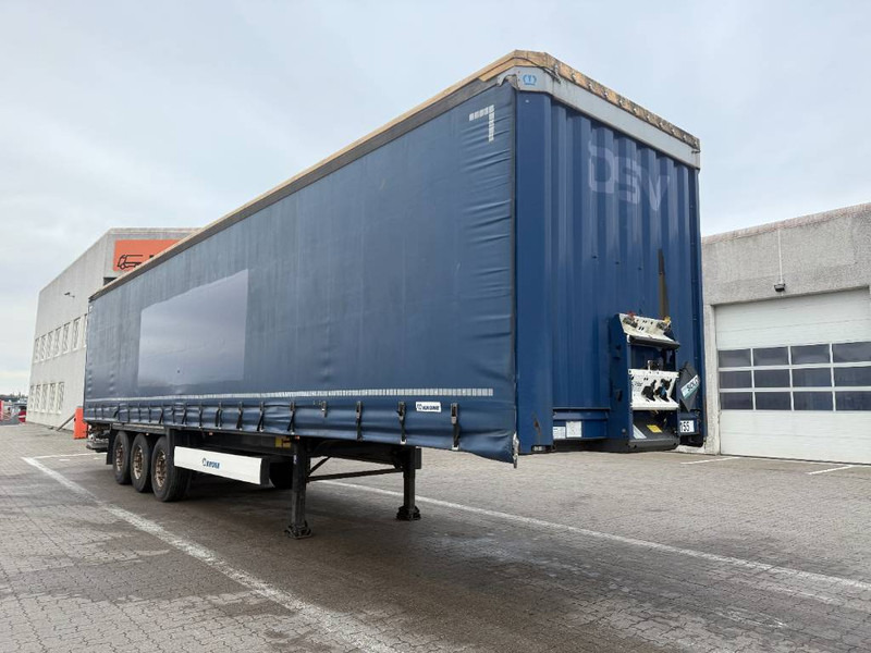 Krone 3 axle curtainside trailer - Semi-reboque de lona: foto 1 Krone 3 axle curtainside trailer - Semi-reboque de lona: foto 1
