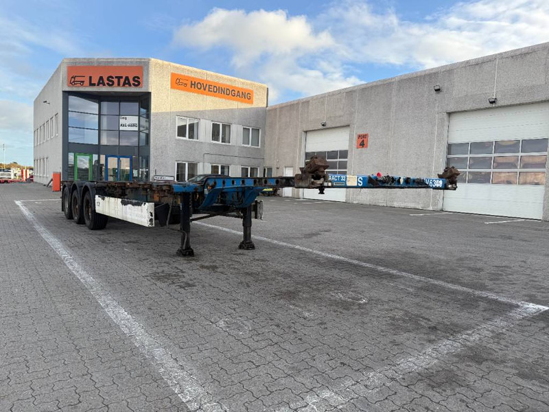 Krone Container chassis / Container-Fahrgestell / - Semireboque transportador de contêineres/ Caixa móvel: foto 1 Krone Container chassis / Container-Fahrgestell / - Semireboque transportador de contêineres/ Caixa móvel: foto 1