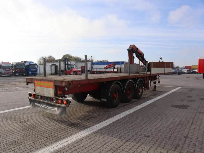 MTDK Cranetrailer/Kranauflieger/Krantrailer - Semi-reboque plataforma/ Caixa aberta: foto 3 MTDK Cranetrailer/Kranauflieger/Krantrailer - Semi-reboque plataforma/ Caixa aberta: foto 3