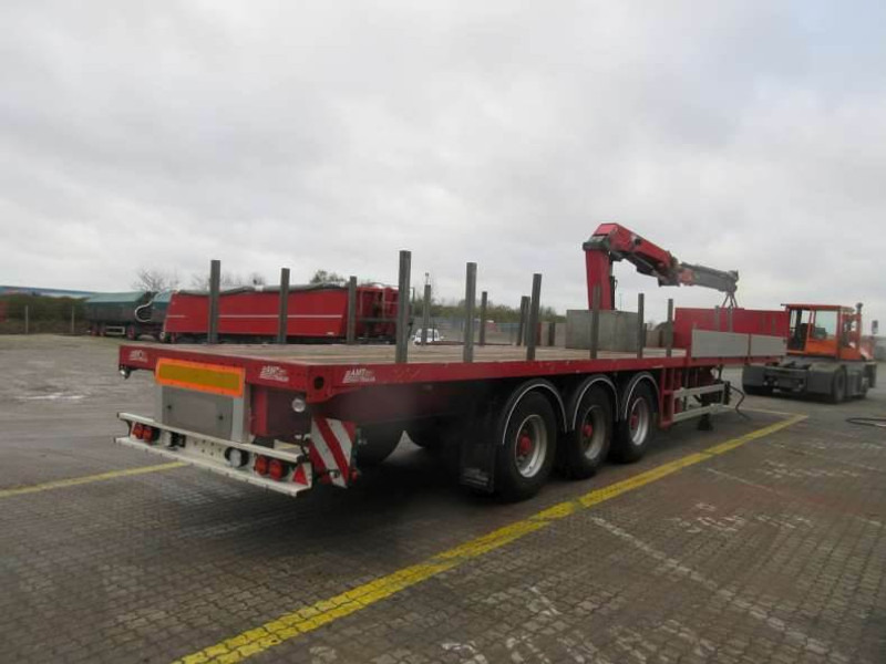 MTDK Cranetrailer/Kranauflieger/Krantrailer - Semi-reboque plataforma/ Caixa aberta: foto 3 MTDK Cranetrailer/Kranauflieger/Krantrailer - Semi-reboque plataforma/ Caixa aberta: foto 3