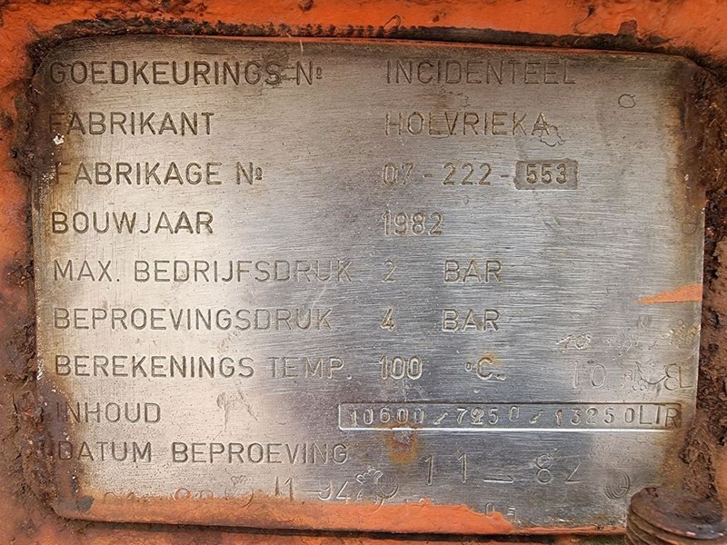 Semirreboque tanque Burg Chemical - INOX - RVS - 31 m3 - 3 Comp.: foto 17