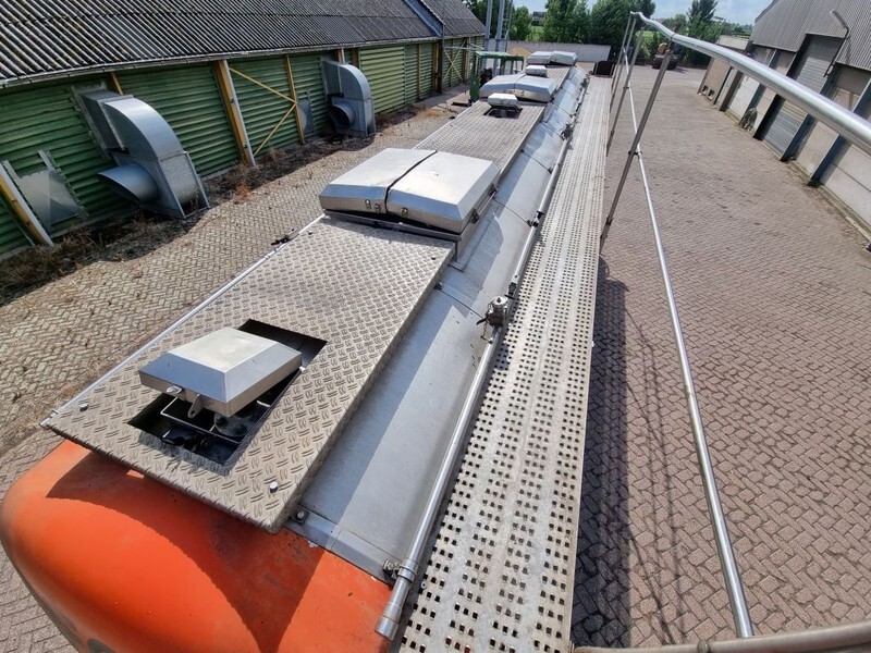 Semirreboque tanque Burg Chemical - INOX - RVS - 31 m3 - 3 Comp.: foto 9