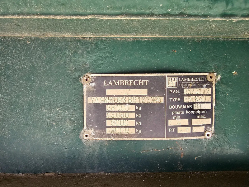 Semirreboque tanque Lambrecht 85LK40: foto 10