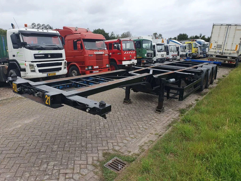 Schmitz Cargobull 45-40-2x20FT - Semireboque transportador de contêineres/ Caixa móvel: foto 1 Schmitz Cargobull 45-40-2x20FT - Semireboque transportador de contêineres/ Caixa móvel: foto 1