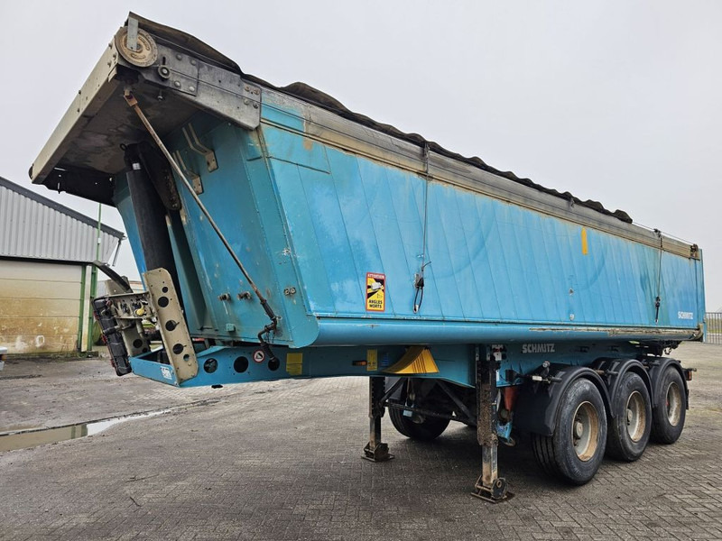 Schmitz Cargobull Steel chassis / Alu Bucket - Semireboque basculante: foto 1 Schmitz Cargobull Steel chassis / Alu Bucket - Semireboque basculante: foto 1