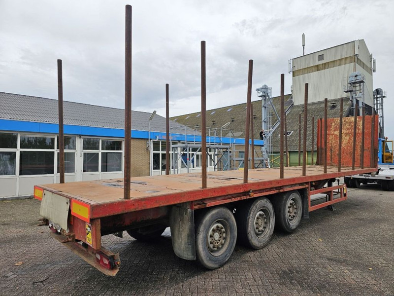Trax 3 Meter extendable - MAX 15.5 meter long + Lifting axle - Semi-reboque plataforma/ Caixa aberta: foto 4 Trax 3 Meter extendable - MAX 15.5 meter long + Lifting axle - Semi-reboque plataforma/ Caixa aberta: foto 4