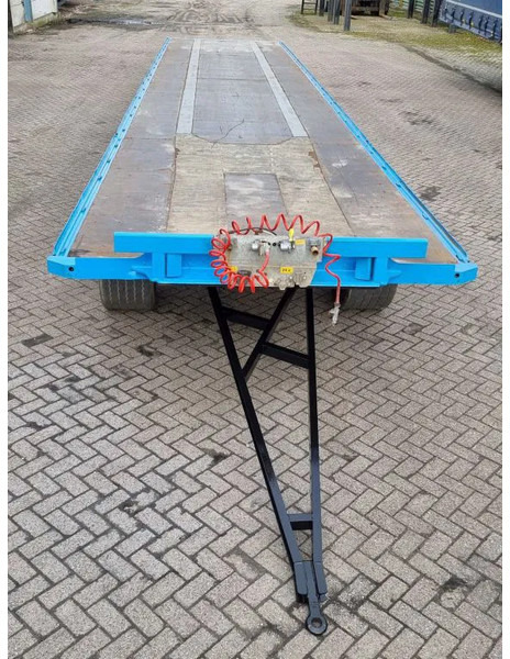 Van Hool 13.60 M LONG - 1 M HIGH - SUPER SINGLE TIRES - DRUM BRAKES - Reboque plataforma/ Caixa aberta: foto 2 Van Hool 13.60 M LONG - 1 M HIGH - SUPER SINGLE TIRES - DRUM BRAKES - Reboque plataforma/ Caixa aberta: foto 2