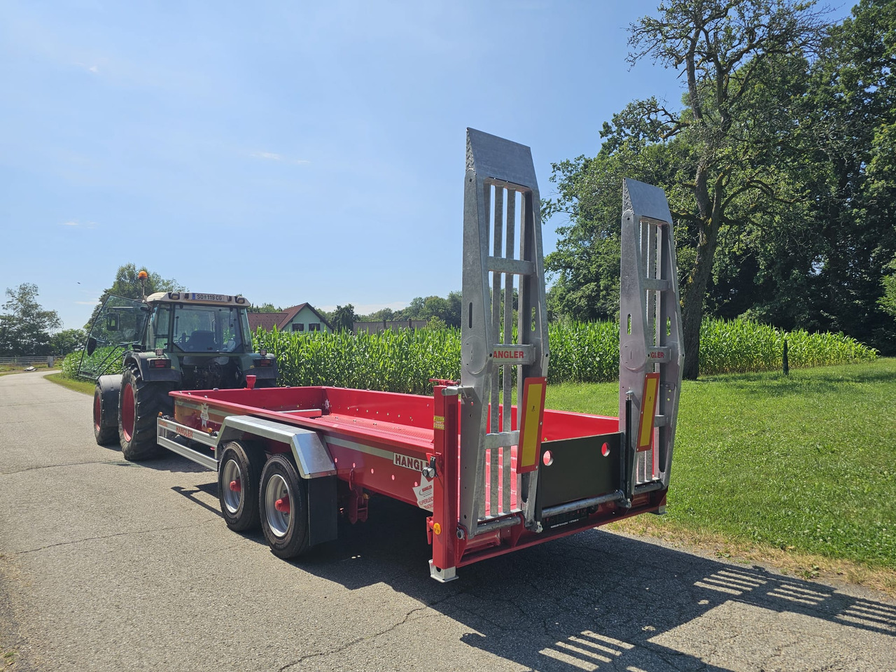 Fliegl TTS-H 100 / Hangler TPS 2 - Reboque baixa: foto 5 Fliegl TTS-H 100 / Hangler TPS 2 - Reboque baixa: foto 5