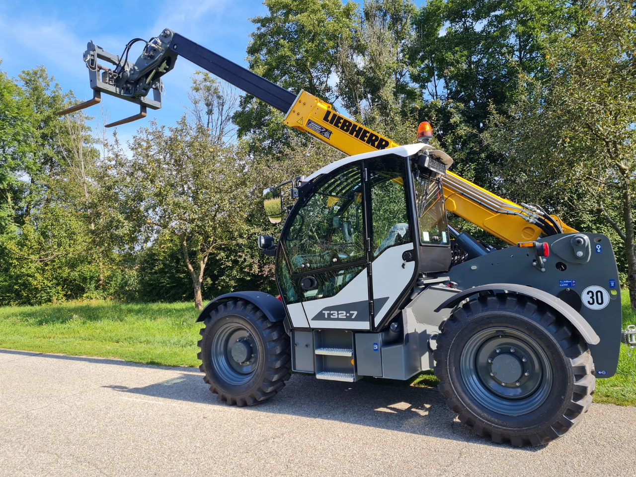 LIEBHERR T 32-7 - Empilhador telescópico: foto 4 LIEBHERR T 32-7 - Empilhador telescópico: foto 4