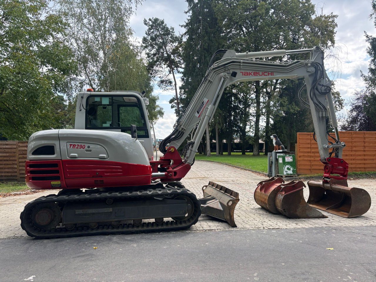 TAKEUCHI TB 290 - Mini escavadeira: foto 2 TAKEUCHI TB 290 - Mini escavadeira: foto 2