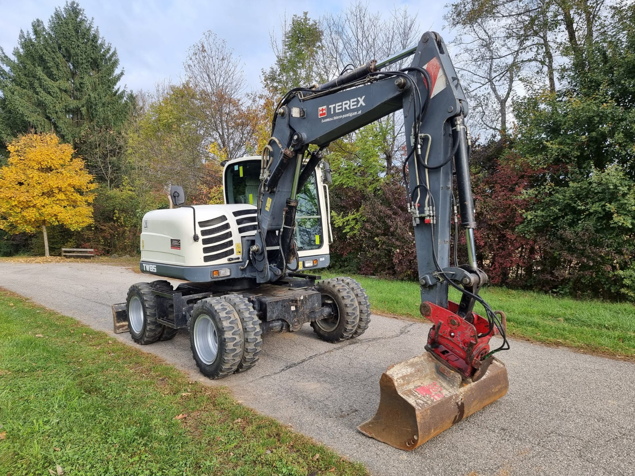 Terex TW 85 - Escavadeira de rodas: foto 4 Terex TW 85 - Escavadeira de rodas: foto 4