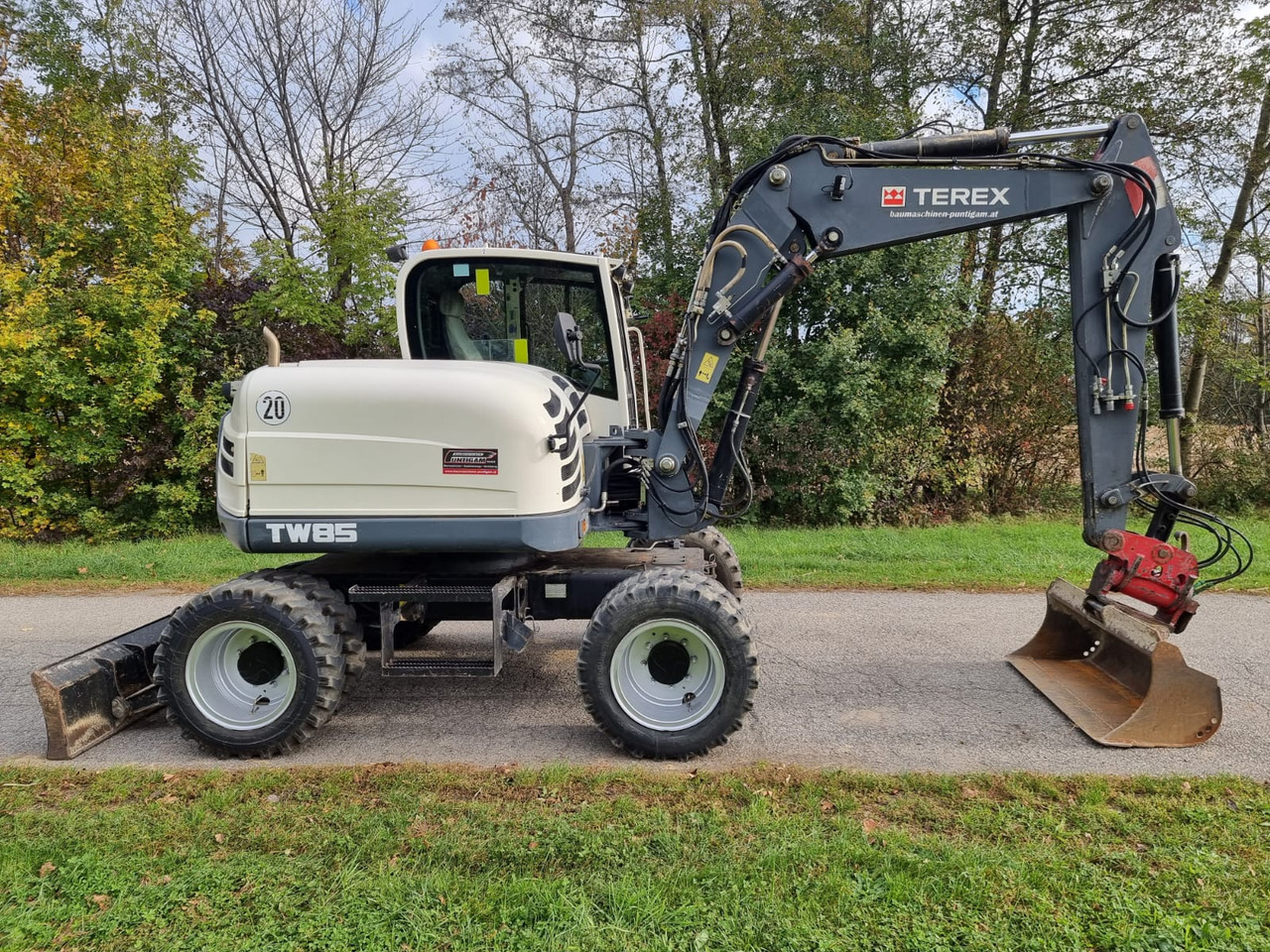 Terex TW 85 - Escavadeira de rodas: foto 2 Terex TW 85 - Escavadeira de rodas: foto 2