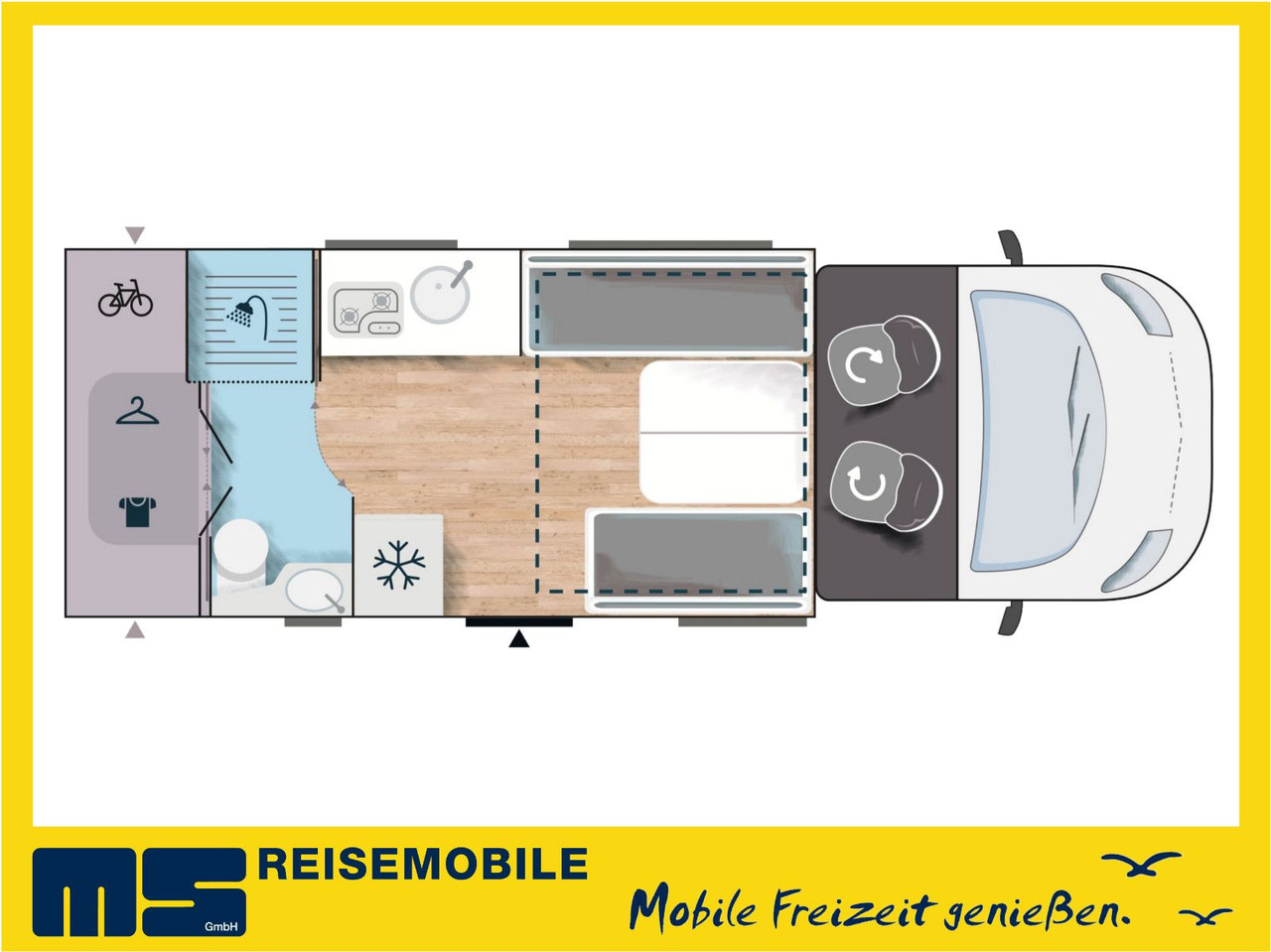 Chausson 640 TITANIUM / - 2026 - / XXL- HUBBETT & RAUMBAD - Autocaravana perfilada: foto 2 Chausson 640 TITANIUM / - 2026 - / XXL- HUBBETT & RAUMBAD - Autocaravana perfilada: foto 2