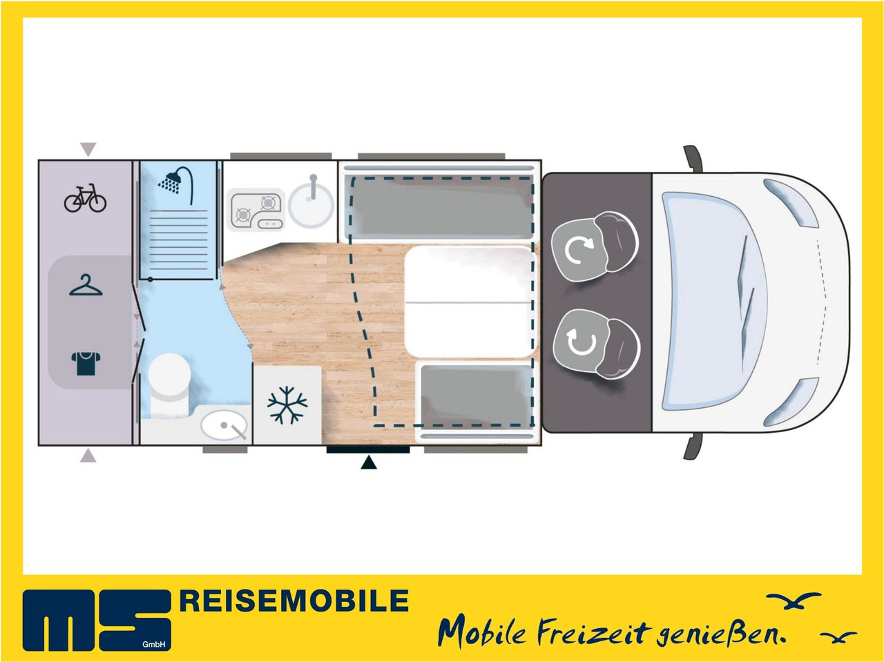 Chausson 650 TITANIUM / -2026- / 165PS-8G. / AHK/ HUBBETT - Autocaravana perfilada: foto 2 Chausson 650 TITANIUM / -2026- / 165PS-8G. / AHK/ HUBBETT - Autocaravana perfilada: foto 2